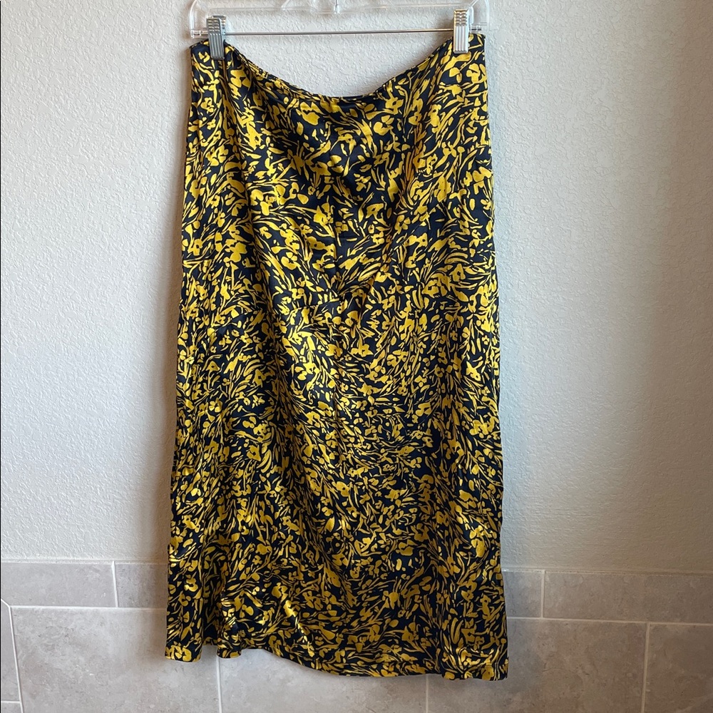 Oliver Bonas Floral Slip Skirt